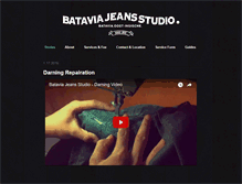 Tablet Screenshot of bataviajeansstudio.com